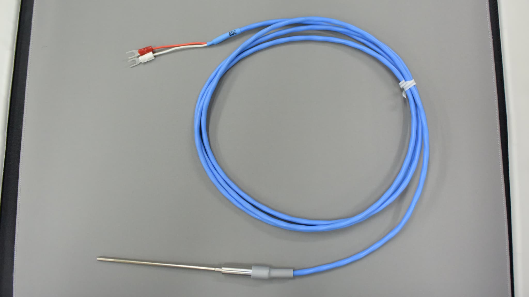 熱電対Kシースタイプ(シングルエレメント)シリコーン被覆 TH-8174
