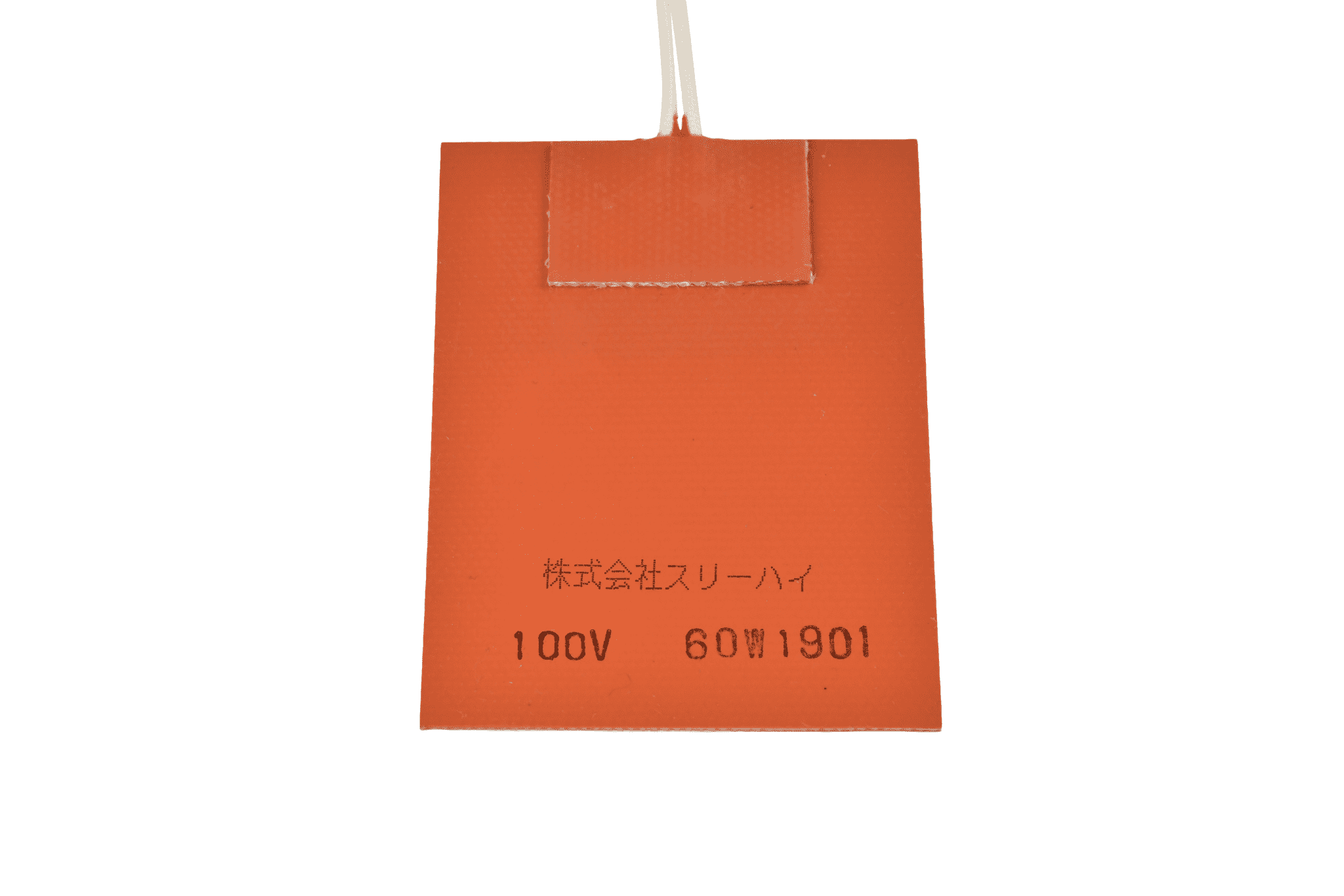 シリコーンラバーヒーター 　SR100-60-75-100-P-L3