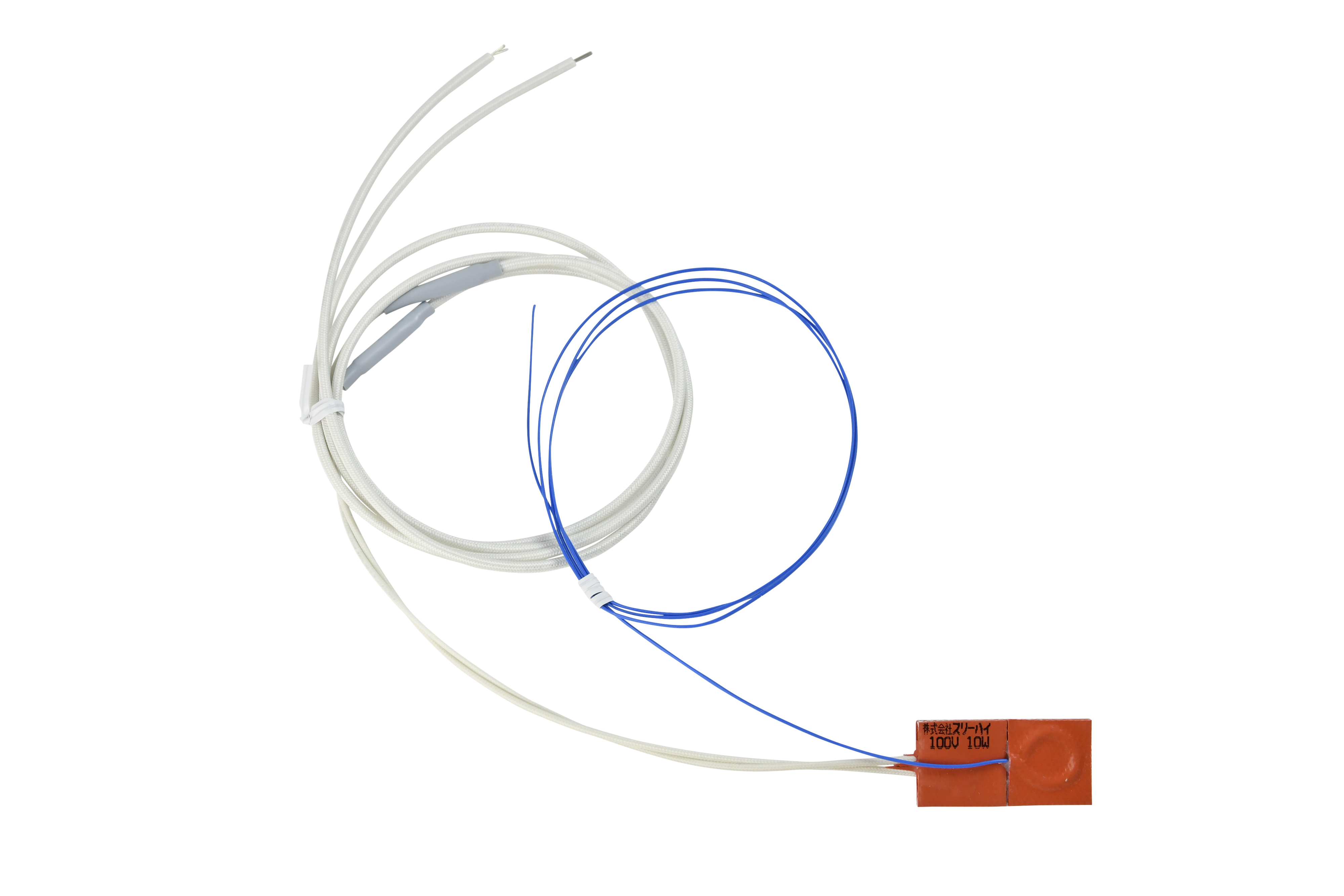 シリコーンラバーヒーター  アウトレット品　SR100-10-25-50-P-K10