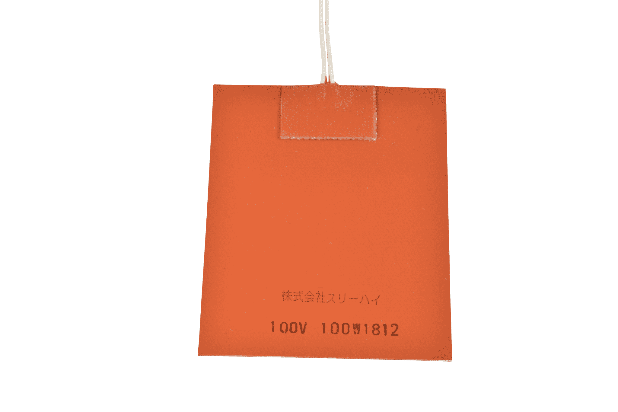 シリコーンラバーヒーター　SR100-100-100-125-P-L10