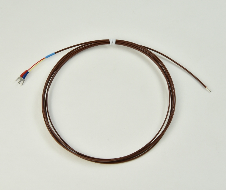 熱電対K先端溶接(デュープレックス)フッ素樹脂被覆タイプ UL認定品 TH-8299-1